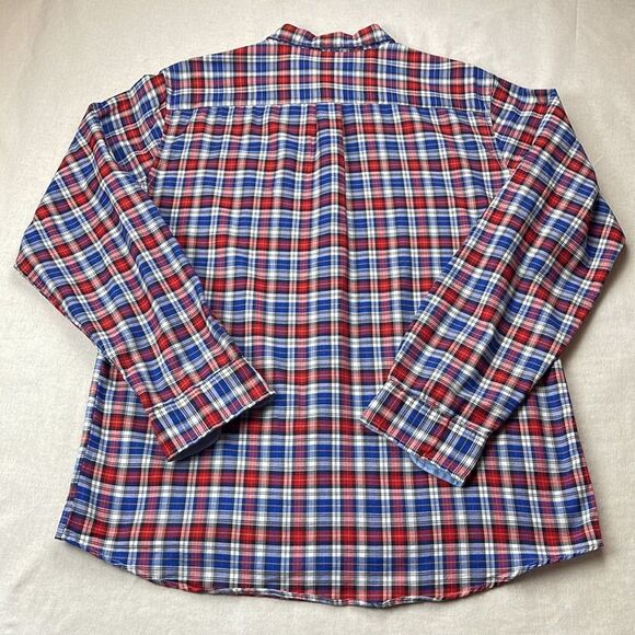 G.H. Bass Shirt Mens Large L Plaid Long Sleeve Button Down Collar Shirt - Picture 4 of 12